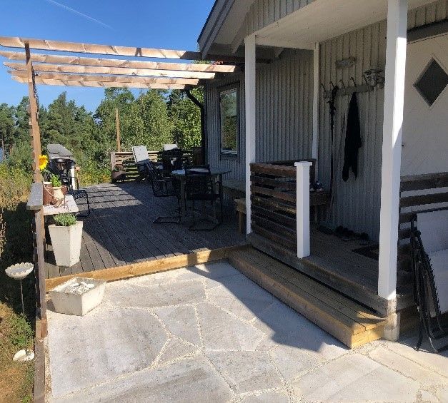 Fin stuga på Ekstakusten