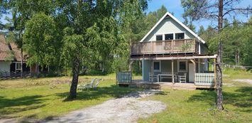 Gröna stugan vid Ljugarns golfbana på Gotland