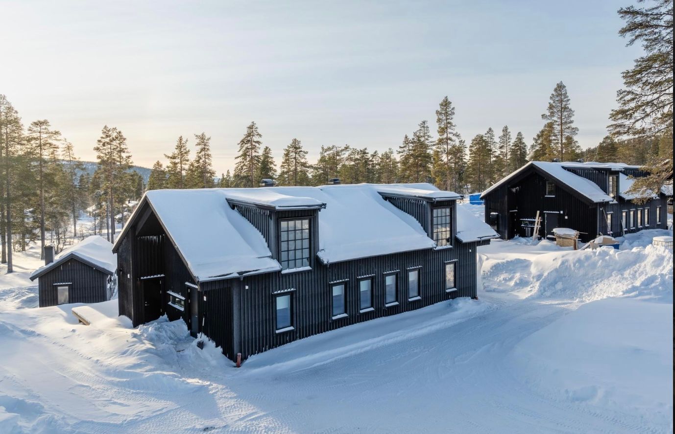 Nybyggt lofthus Orrliden, Tandådalen – bild 21 av 24