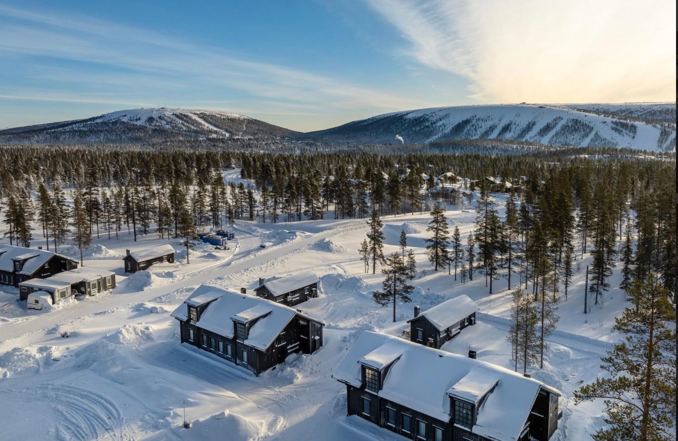 Nybyggt lofthus Orrliden, Tandådalen