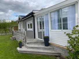 Cottage in Skummeslövsstrand with pool.