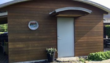 Havsnära gäststuga i Varberg