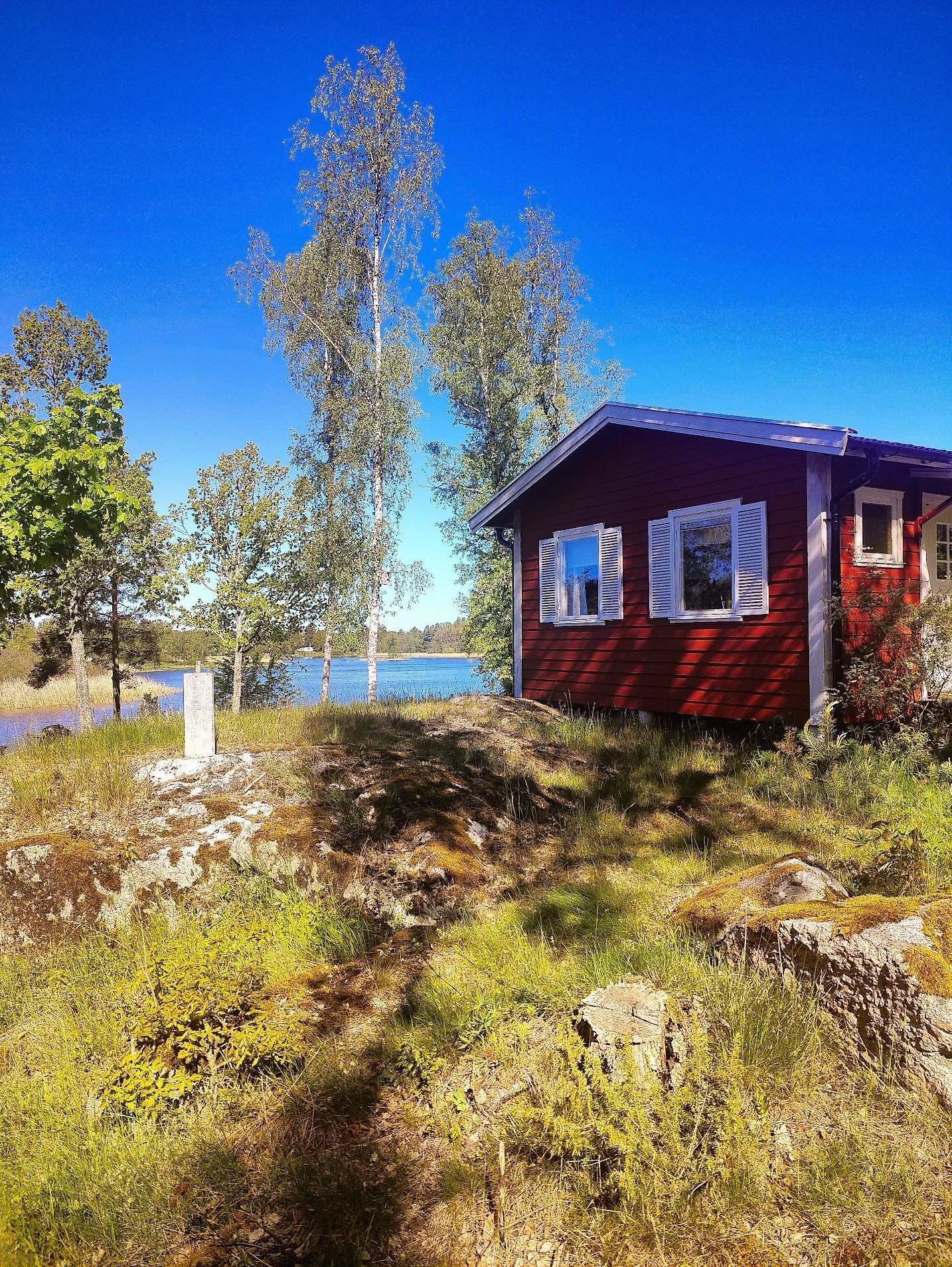 Sommaridyll vid Mälaren