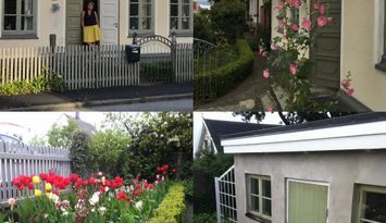 Kaptenshus i fiskeläget Skillinge