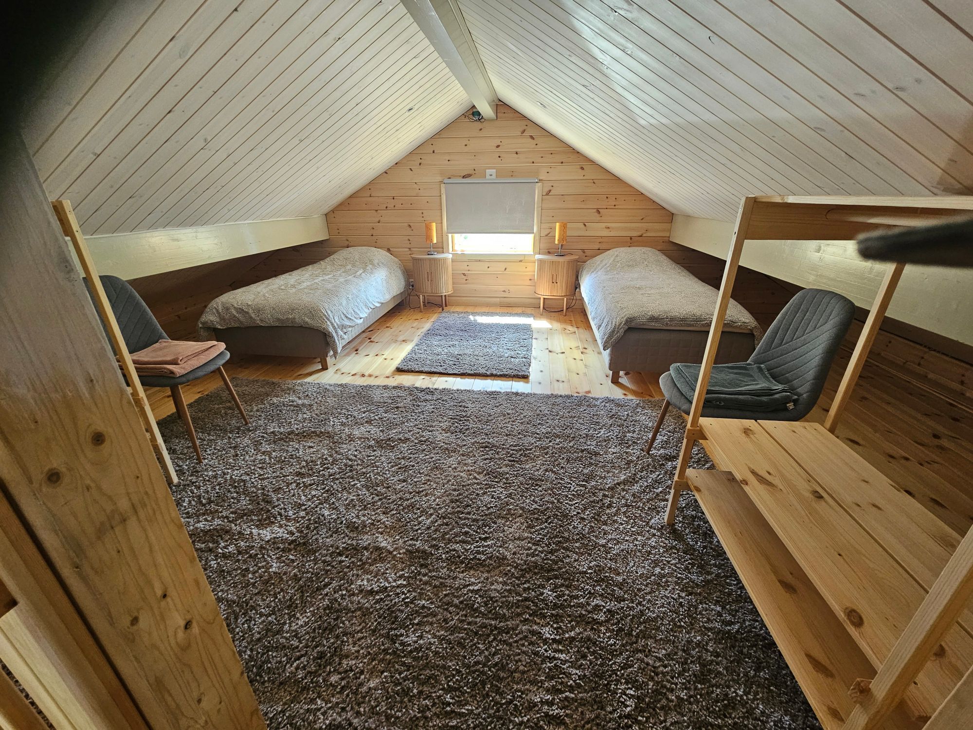 Jukta Lodge. Nybyggd timrat stuga i Juktådalen – bild 20 av 20