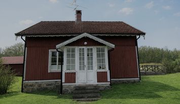 Sommarhus på Siarö med sjöutsikt.