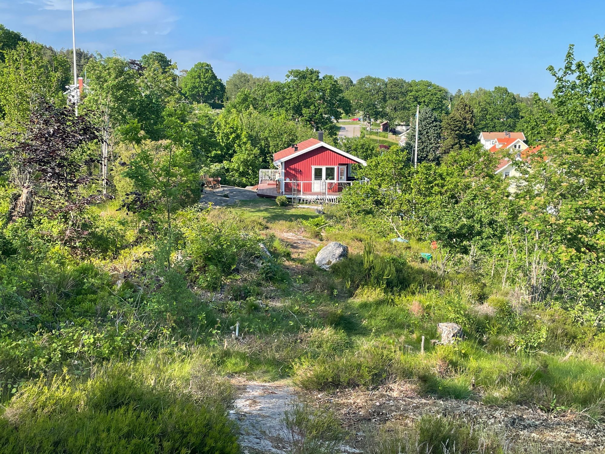 Havsutsikt nära badplats – bild 8 av 24