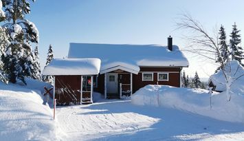 Stor fjällstuga i Orsa Grönklitt