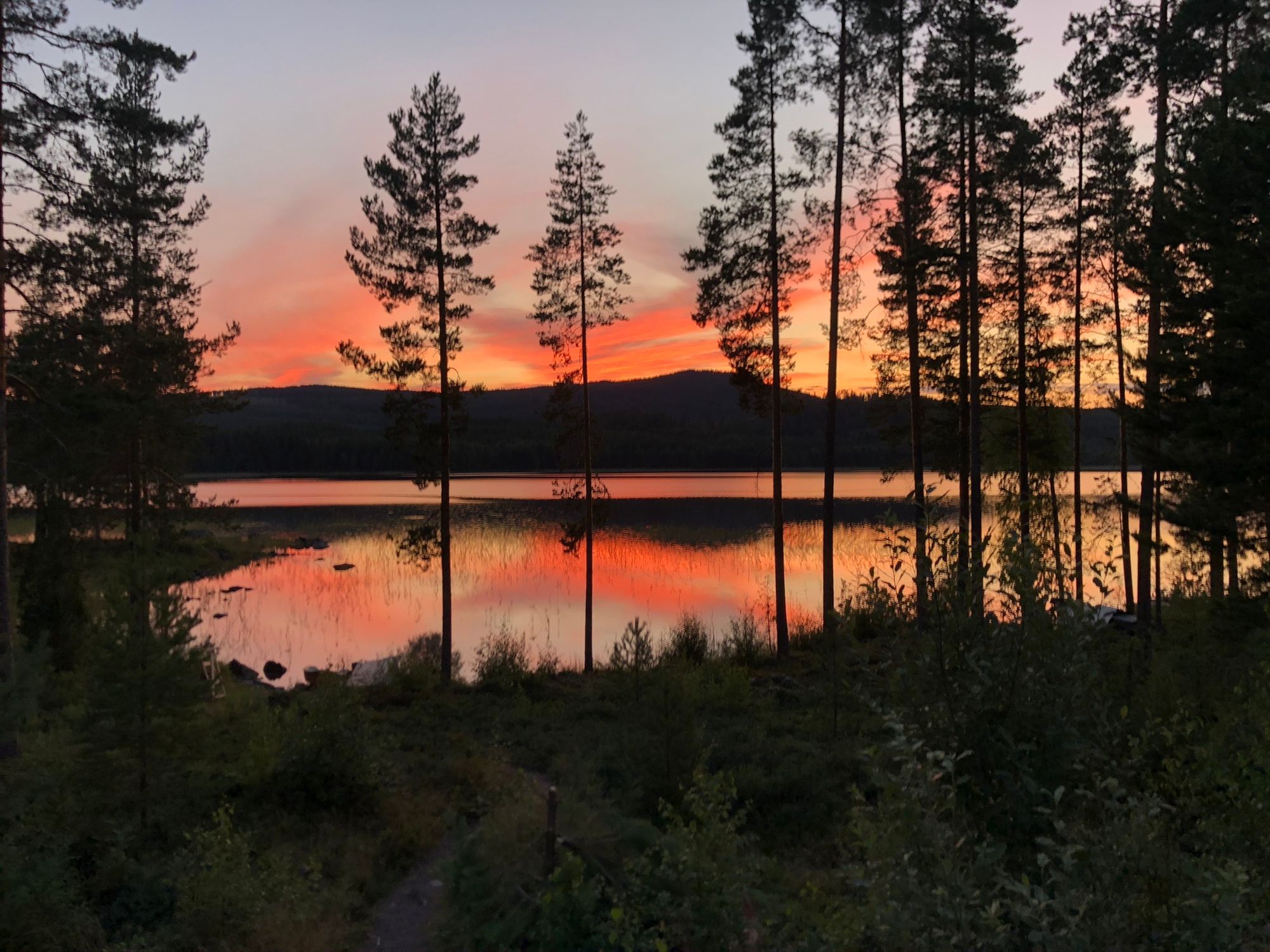 Stuga på strandtomt i Leksand- med roddbåt – bild 18 av 24