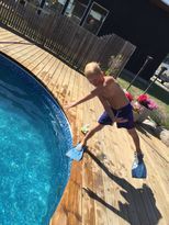 Hus+gästhus+pool, LEDIG V.27 sänkt pris