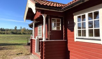 Stuga i bästa läge på Siljan Airpark