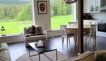 Boende med utsikt över Funäsdalsberget