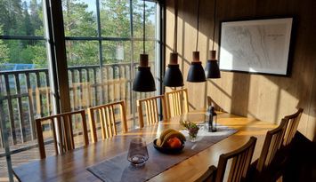 Nybyggt och backnära i Lindvallen - Fjällbäcken 3D