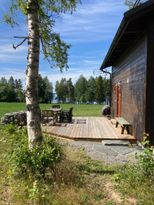 Ferienhaus auf Frösön in schöner Natur