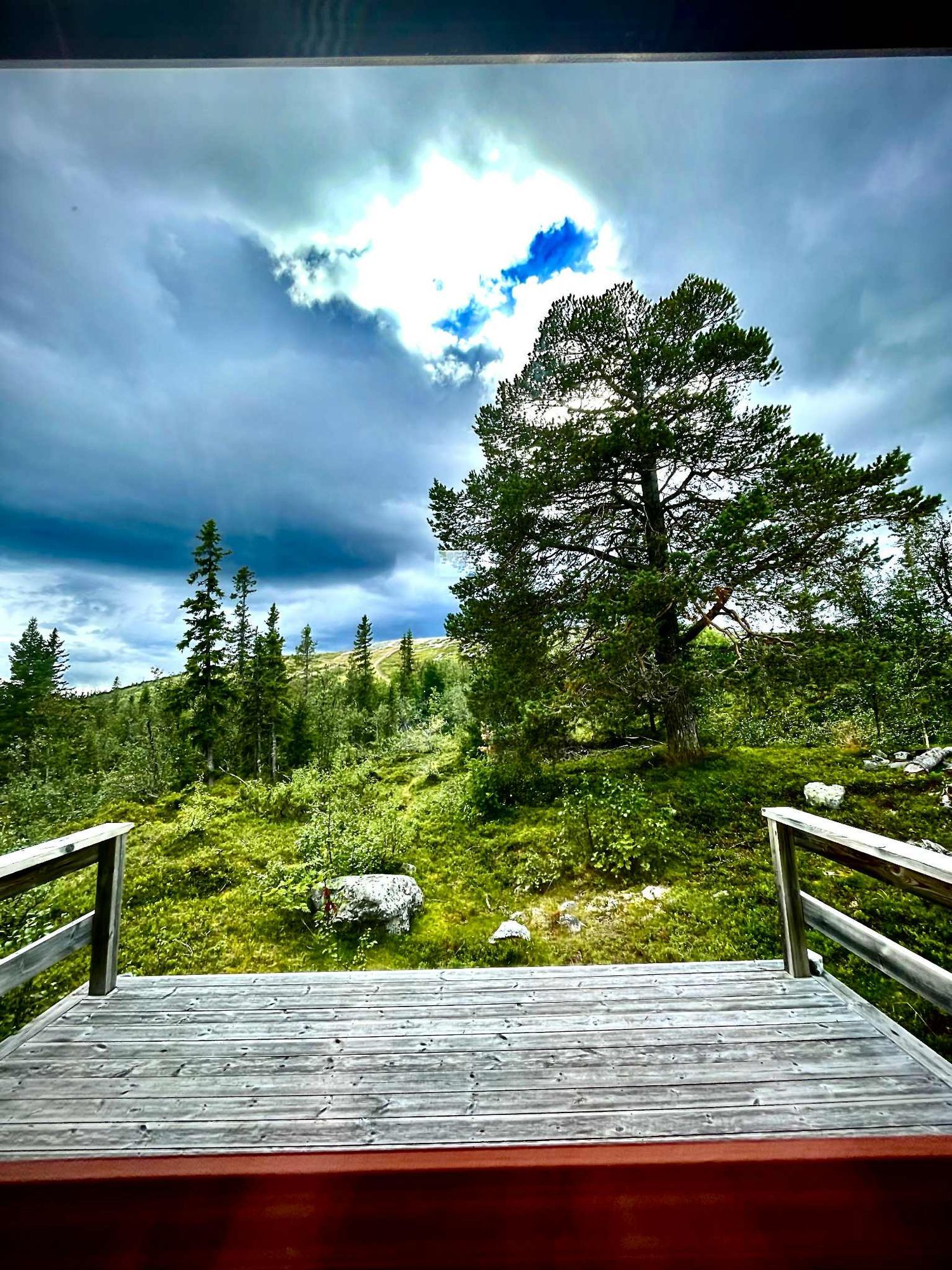 Retro fjällstuga Storhogna – bastu, braskamin – bild 23 av 24