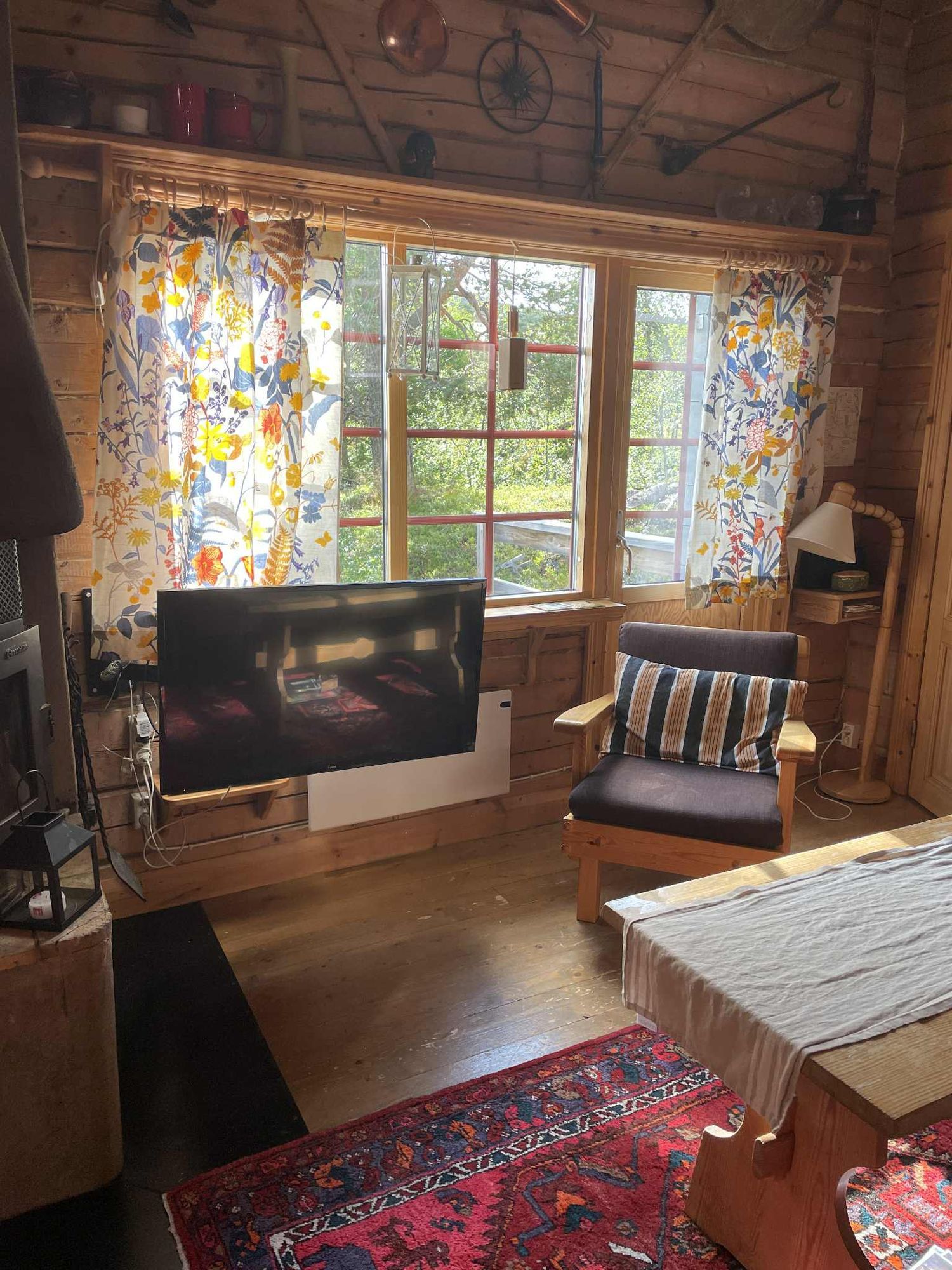 Retro fjällstuga Storhogna – bastu, braskamin – bild 5 av 24