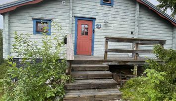 Retro fjällstuga Storhogna – bastu, braskamin