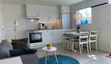 Fin lägenhet/studio nära havet.