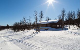 Mountin Cabin in Swedich Mountains