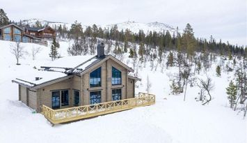 Lyxhus med bästa ski/iin out läge