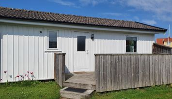 Mysig stuga med gångavstånd till havet