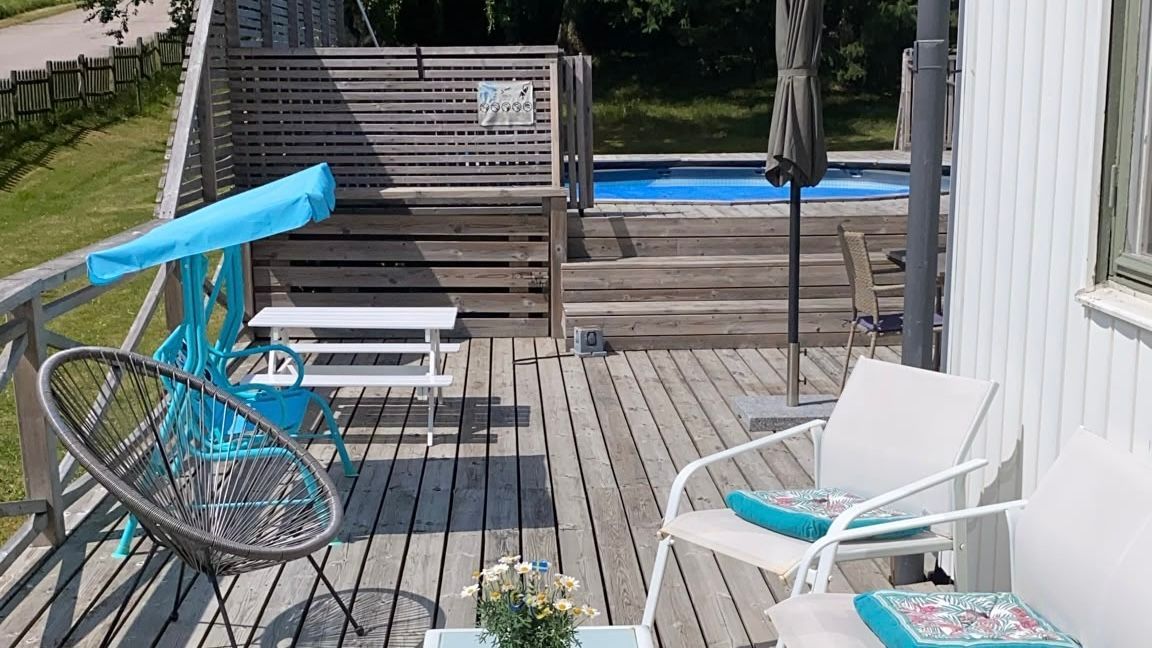 Underbar pool villa i Dalsland – bild 9 av 24