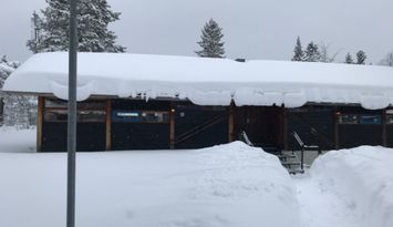 Mysig stuga mellan Lindvallen och Sälenstugan