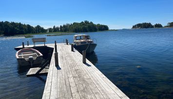 Nybyggd pärla vid havet.