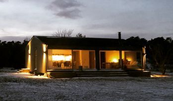 Nybyggt hus centralt på Storsudret