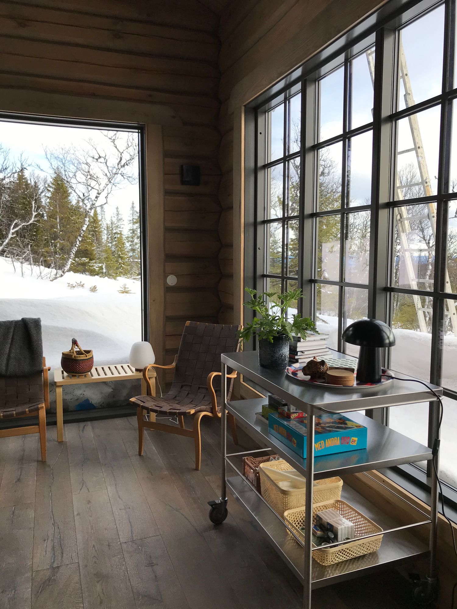 Drömstuga i Bydalen Ski-in-ski-out-läge – bild 6 av 7