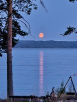 STUGA vid sjö. Fiske, och svamp i höst?