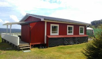 Stuga med utsikt över sjön Rottnen, Stugcenter 18