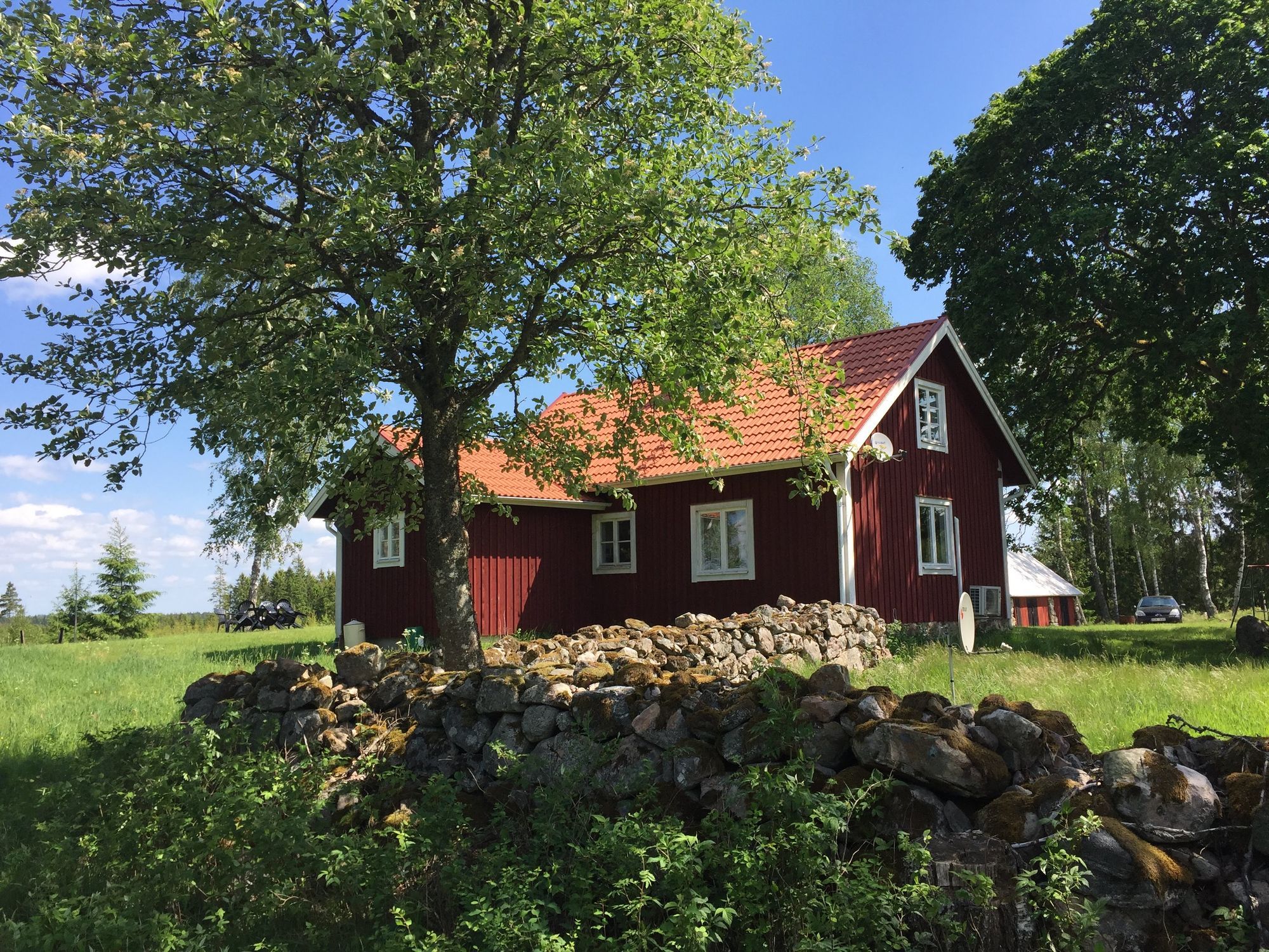 Lugn o skön stuga i skogen