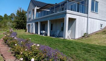 Nybyggd lägenhet med utsikt över Kalmarsund