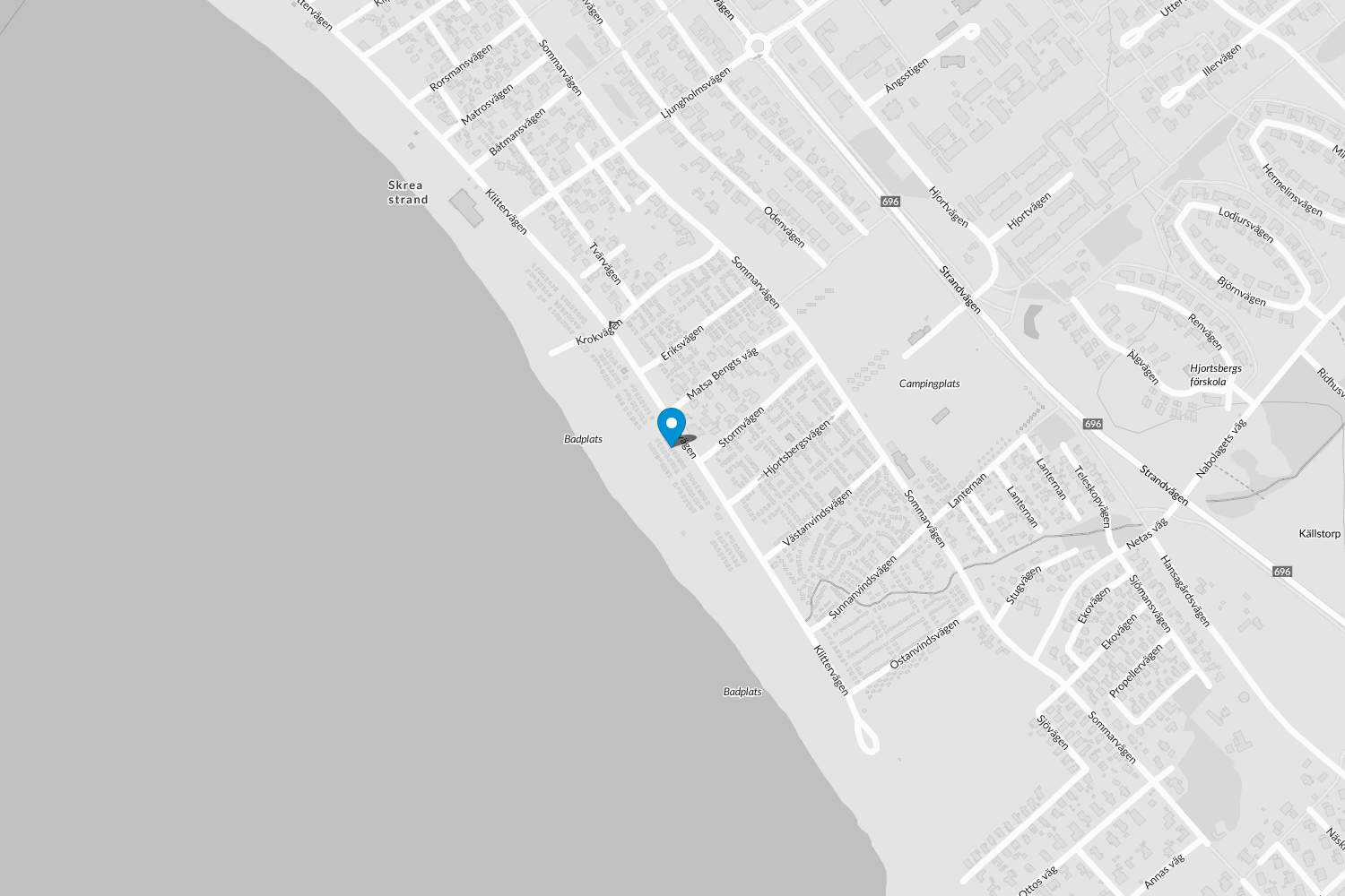 Strandnära badstugor på Skrea Strand i Falkenberg – bild 13 av 13