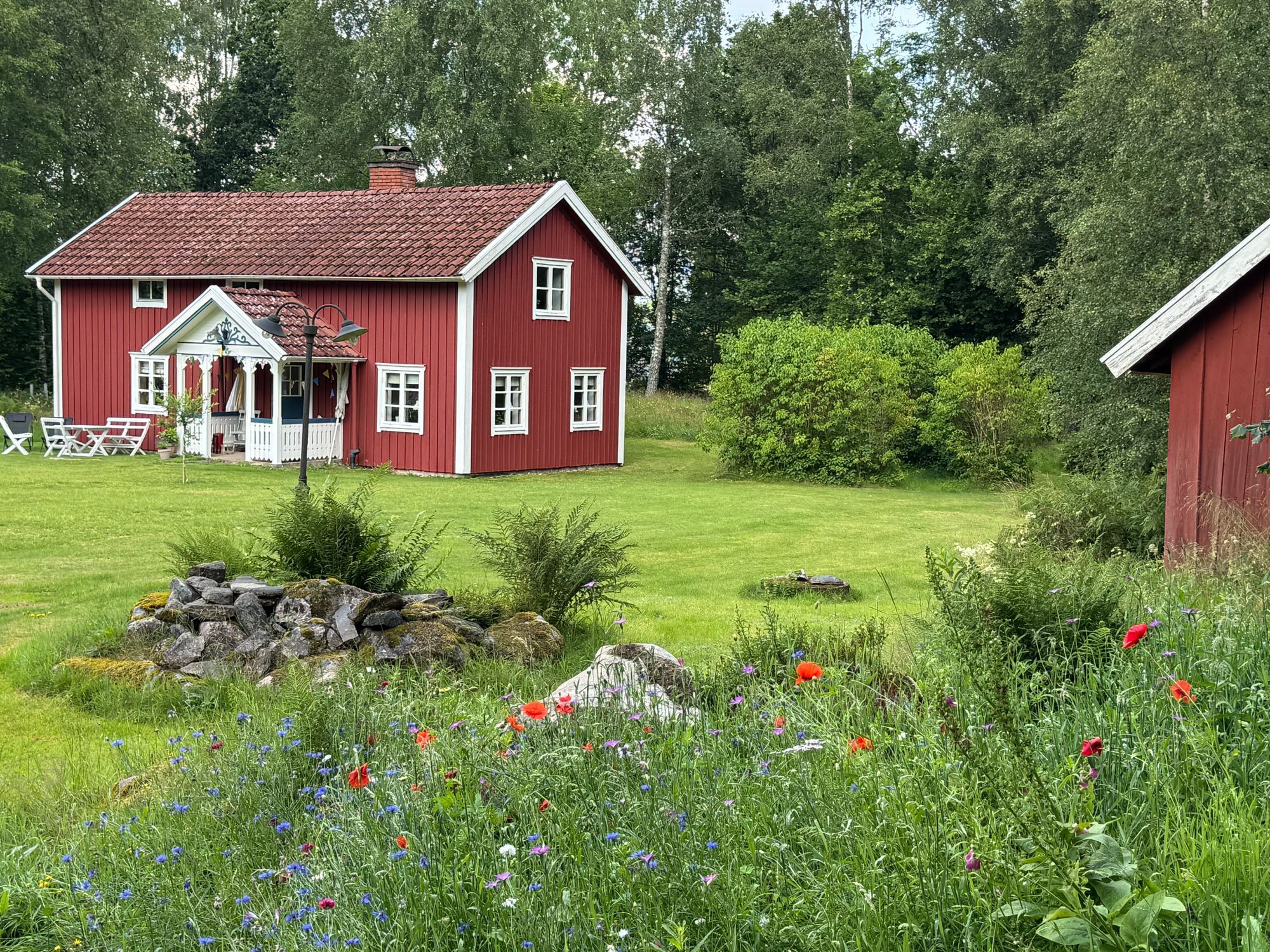 Drömtorp vid sjön Spaden
