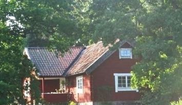 Nabben Fagerholm anno 1850, charmigt torp sjötomt