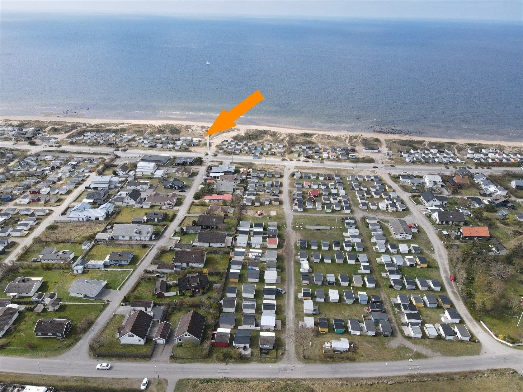 Strandnära badstugor på Skrea Strand i Falkenberg – bild 12 av 13