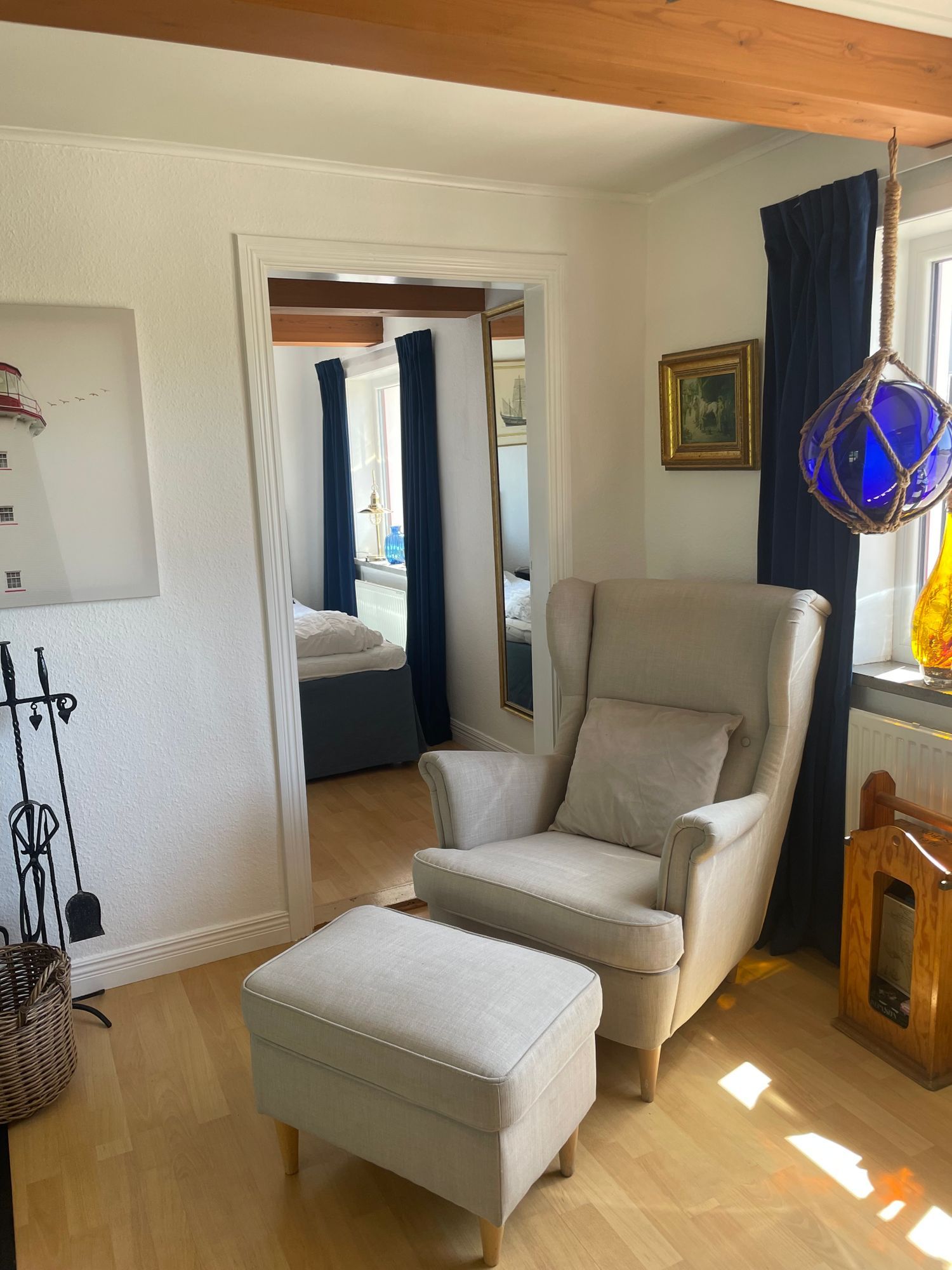 Nyrenoverat semesterhus på egen gård i Viken – bild 12 av 24
