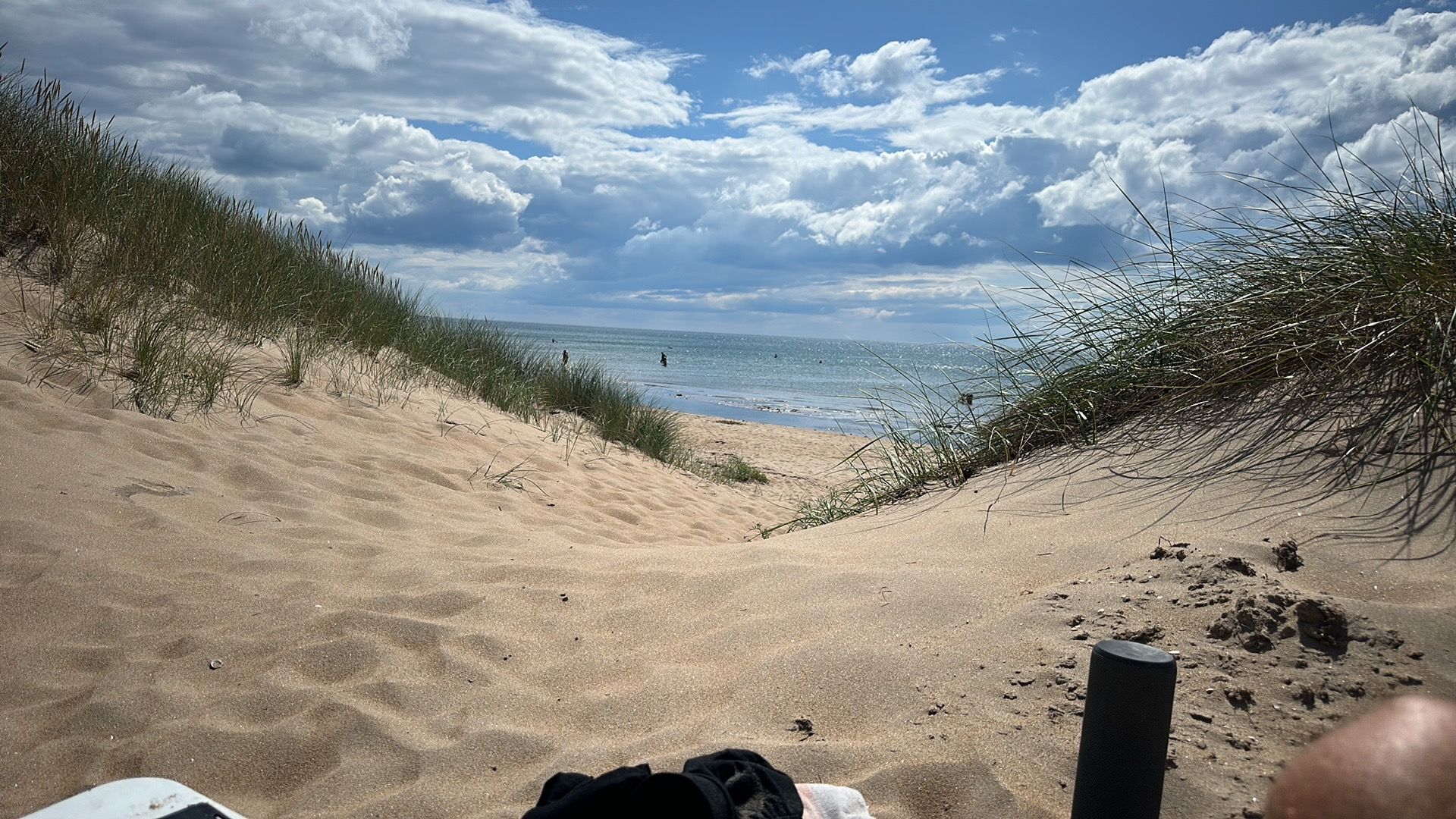 Nybyggd badstuga på sillen skrea strand – bild 4 av 4