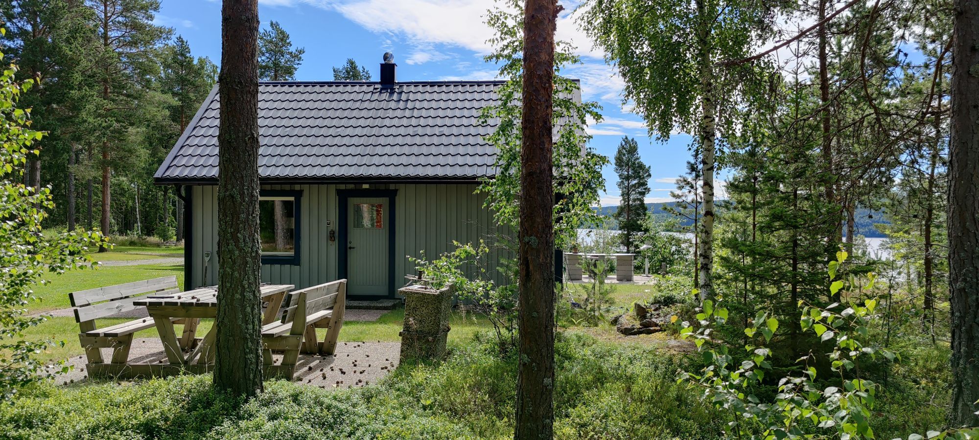 Stuga mitt i Höga Kusten