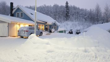 Stort hus i Saxnäs Marsfjäll med fjällutsikt