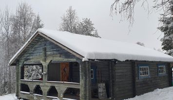 Finsk stuga - 'Ragnar' - vackert belägen!