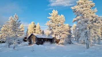 Genuin fjällstuga med bästa läget