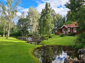 Blockhütte in der naturschönen Provinz Dalarna