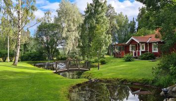 Timber cottage in scenic Dalarna