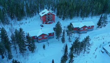 Ski in-Ski out lägenhet i Vemdalen/Klövsjö.