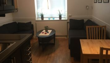 Liten lägenhet ski in-ski out i Åre Björnen